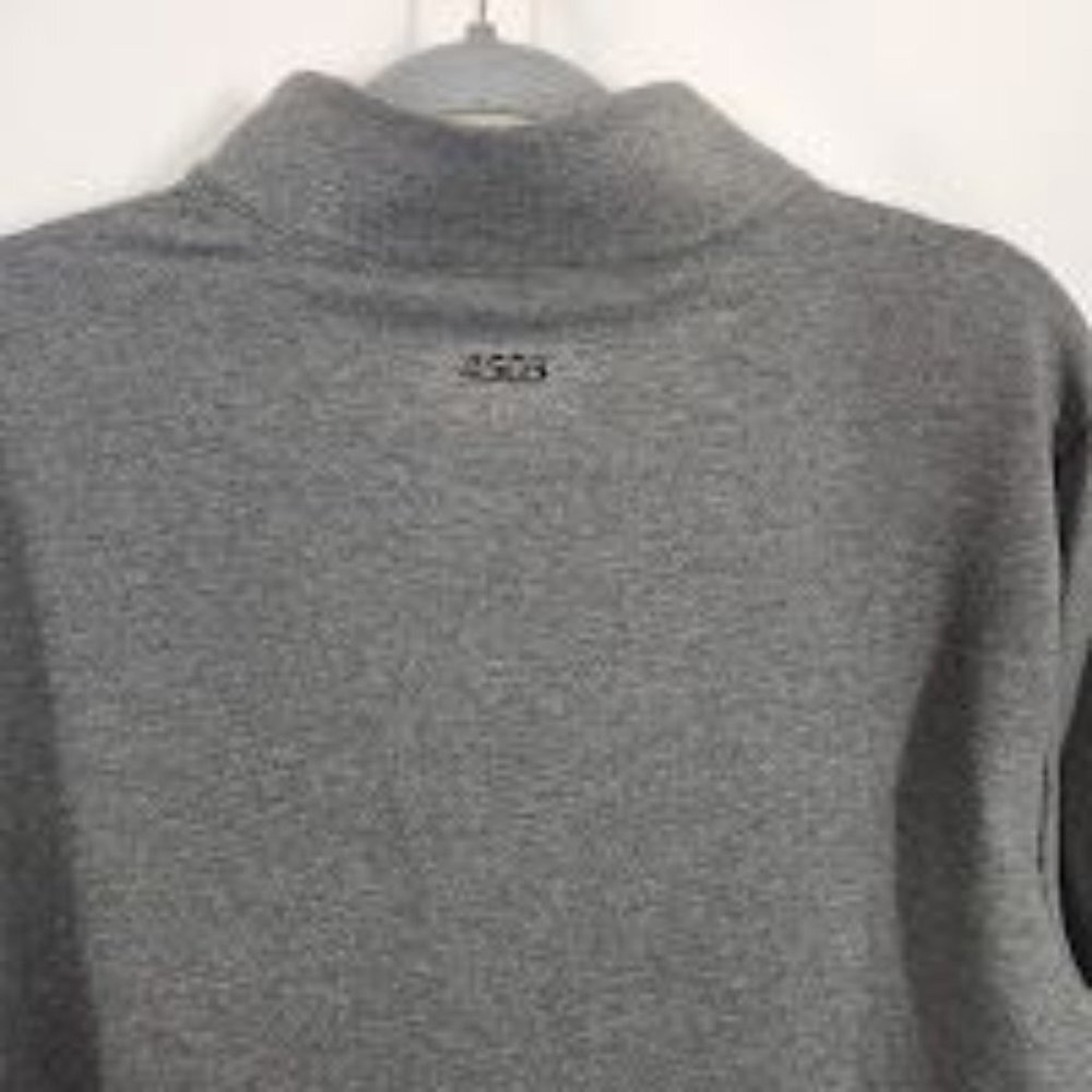 NWT ASOS 4505 icon muscle fit training sweatshirt with 1/4 zip in Charcoal Gray‎ - Picture 5 of 9